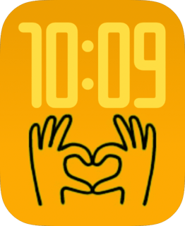 Hand Heart Apple Watch face - Holidays