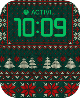 Holiday Knit Apple Watch face - Holidays