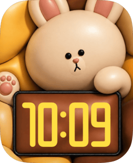Honey Bunny Apple Watch face - Art