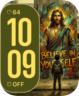 Jesus Inspiration watch face preview for Apple Watch