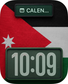 Jordan Flag watch face preview for Apple Watch