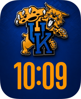 Kentucky Wildcats watch face preview for Apple Watch