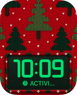 Knitted Pines Apple Watch face - Holidays