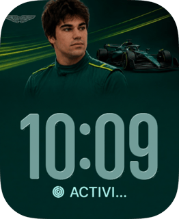 Lance Stroll Apple Watch face - Sports