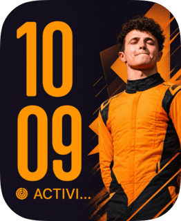 Lando Norris Apple Watch face - Sports