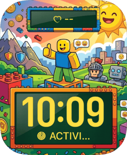 LEGO Adventure watch face preview for Apple Watch