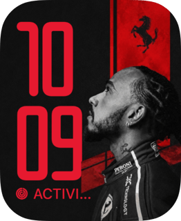 Lewis Hamilton Apple Watch face - Sports