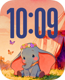 Little Flyer watch face preview image for Apple Watch
