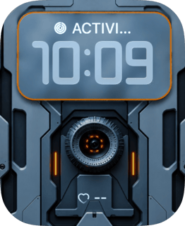 Mech Lens watch face preview image for Apple Watch