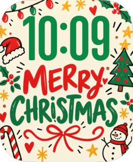 Merry Doodles Apple Watch face - Holidays