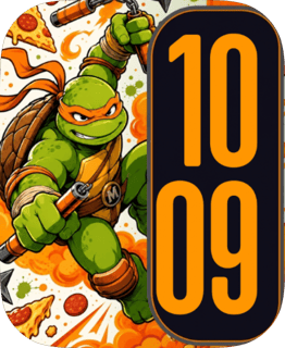 Michelangelo watch face preview for Apple Watch