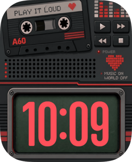 Mixtape Night watch face preview for Apple Watch