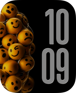 Mood Stack watch face preview image for Apple Watch