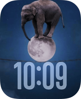 Moon Balance watch face preview image for Apple Watch