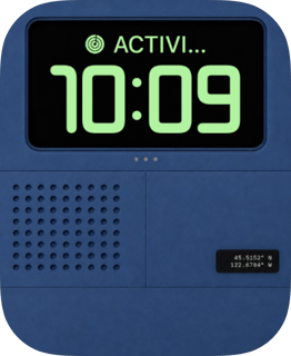 Navy Speaker watch face preview image for Apple Watch