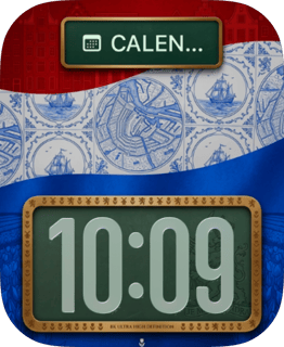 Netherlands Flag watch face preview for Apple Watch