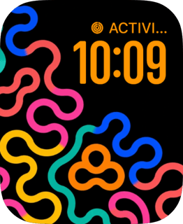 Noodle Loops Apple Watch face - Art