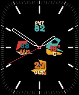 Offbeat watch face preview image for Apple Watch