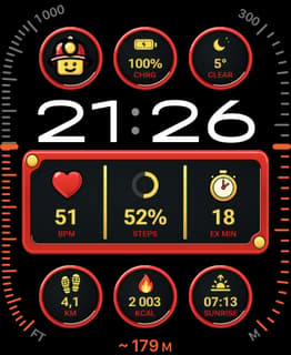 On Call watch face preview image for Apple Watch