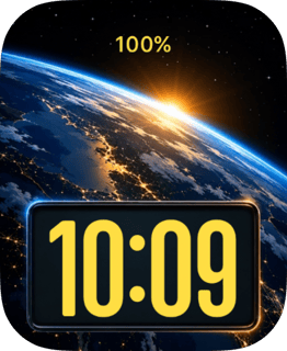 Orbit Sunrise watch face preview for Apple Watch