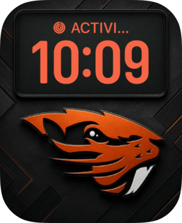 Oregon State watch face preview for Apple Watch