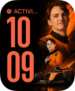 Oscar Piastri Apple Watch face - Sports
