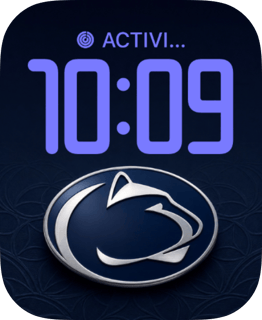 Penn State watch face preview for Apple Watch