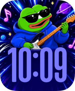 Pepe Shreds watch face preview for Apple Watch