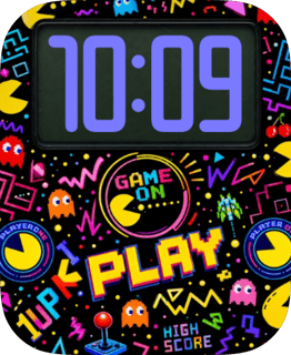 Periwinkle Play Apple Watch face - Video Games