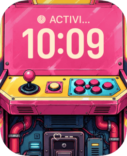 Pink Cabinet watch face preview image for Apple Watch