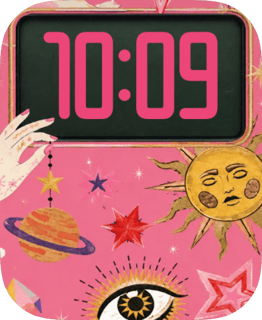 Pink Celestial Tarot watch face preview for Apple Watch