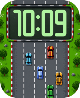 Pixel Highway Apple Watch face - Video Games