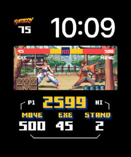 Player One watch face preview image for Apple Watch