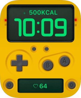 Pocket Console watch face preview for Apple Watch