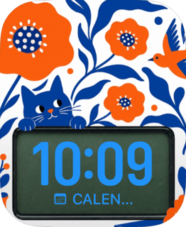 Poppy Cat watch face preview for Apple Watch