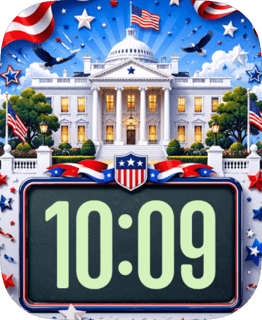 Presidential Parade watch face preview for Apple Watch