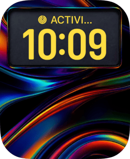Prism Flow watch face preview for Apple Watch