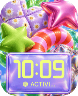 Puff Pile Apple Watch face - Art