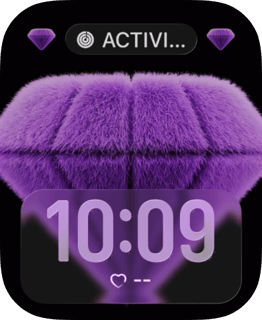 Purple Lips watch face preview for Apple Watch