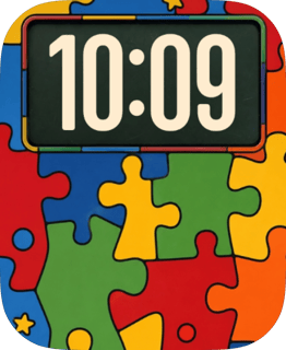 Puzzle Grid watch face preview for Apple Watch