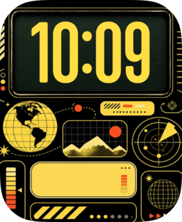 Radar Lab watch face preview for Apple Watch