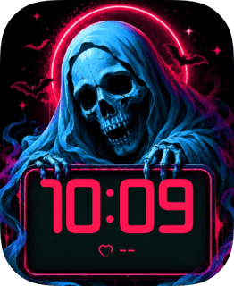 Red Halo Apple Watch face - Holidays