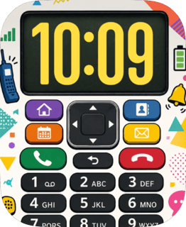 Retro Phone watch face preview for Apple Watch