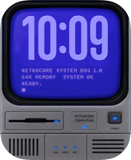 Retrocore Apple Watch face - Art