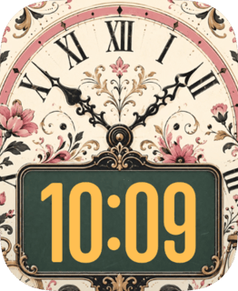 Rose Parlor watch face preview for Apple Watch