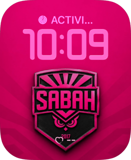 Sabah FK Apple Watch face - Sports