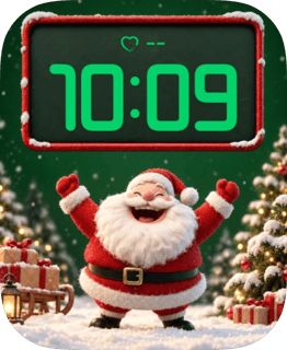 Santa Cheer Apple Watch face - Holidays