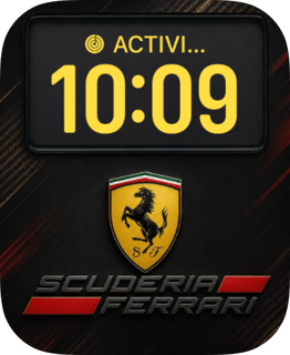 Scuderia Ferrari Apple Watch face - Sports