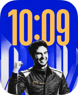 Sergio Perez Apple Watch face - Sports