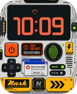 Signal Box watch face preview for Apple Watch
